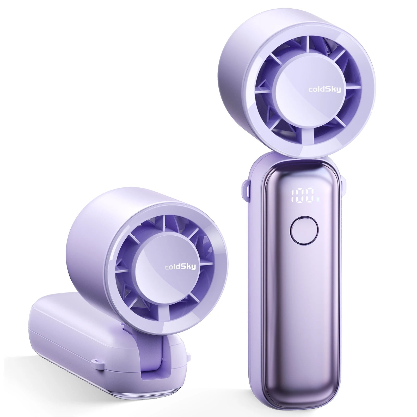 Ventilateur turbo 5000 mAh rechargeable - heuremarket