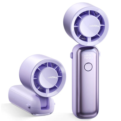 Ventilateur turbo 5000 mAh rechargeable - heuremarket