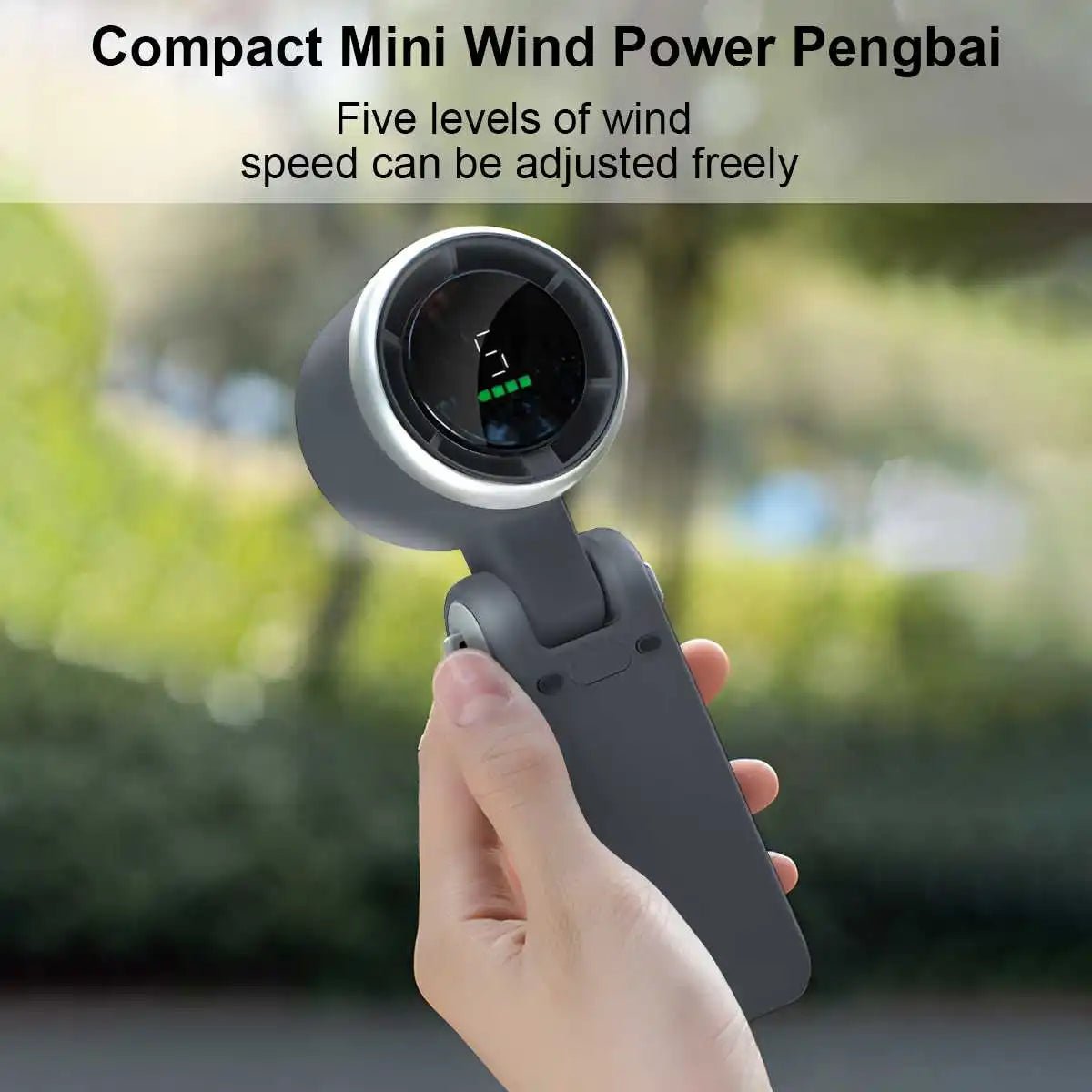 Ventilateur portable, mini-sèche-cheveux réglable - heuremarket