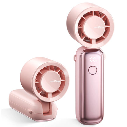 Ventilateur turbo 5000 mAh rechargeable - heuremarket