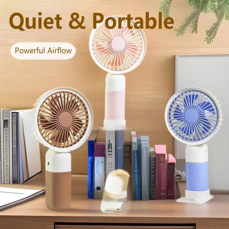 Ventilateur de bureau portable - heuremarket