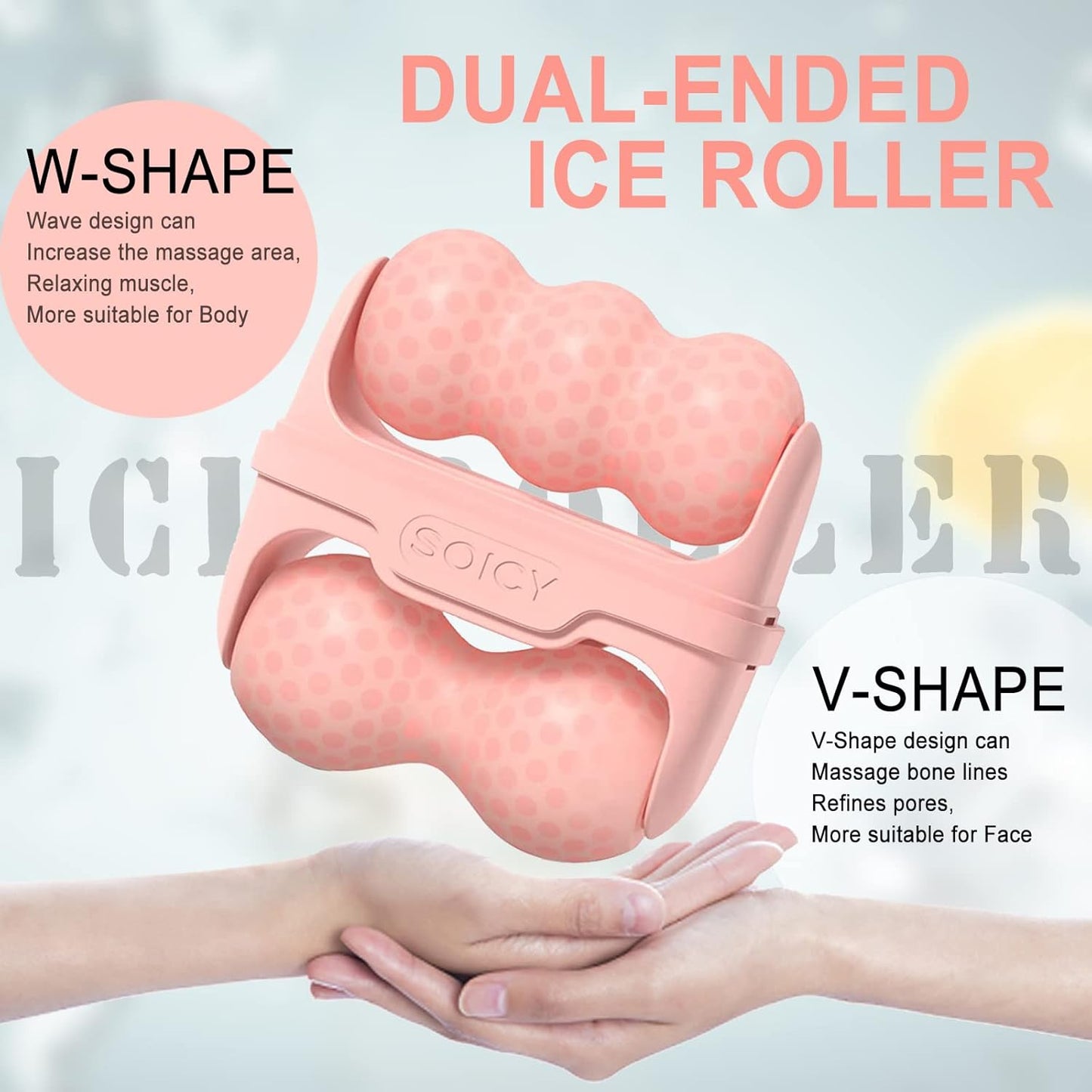 Rouleau à glace pour le visage - heuremarket
