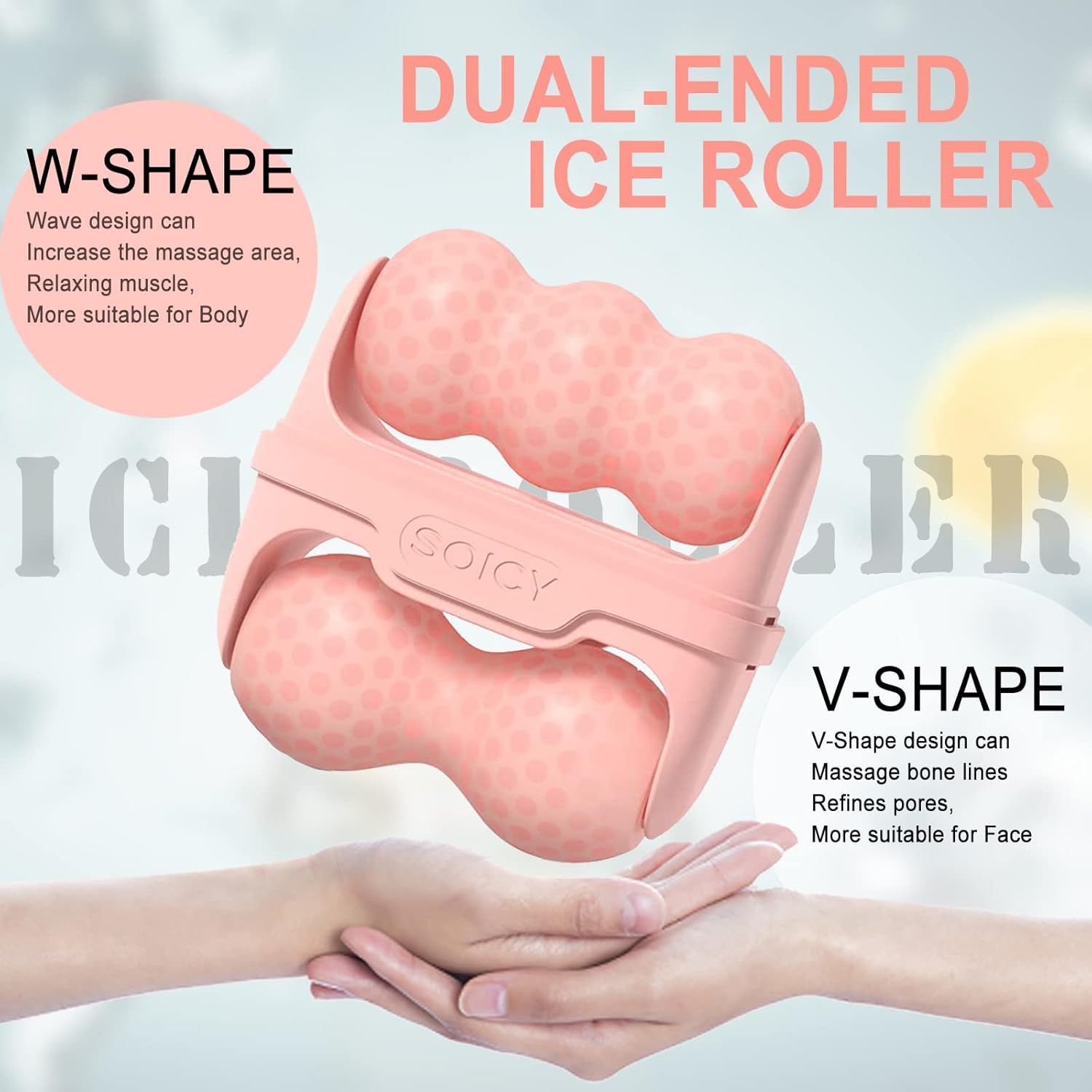 Rouleau à glace pour le visage - heuremarket