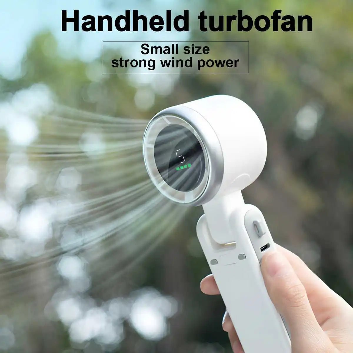 Ventilateur portable, mini-sèche-cheveux réglable - heuremarket