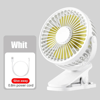 Portable Mini Hand Clip Fan USB - heuremarket