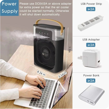 ventilateur 3 en 1 climatiseur Humidifier Air. - heuremarket