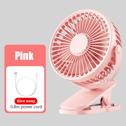Portable Mini Hand Clip Fan USB - heuremarket