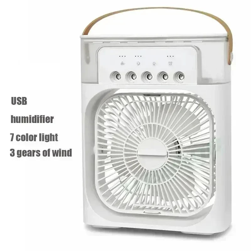 ventilateur 3 en 1 : climatiseur, mini rafraîchisse - heuremarket
