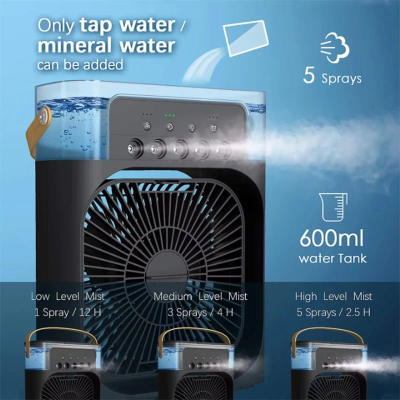 ventilateur 3 en 1 climatiseur Humidifier Air. - heuremarket