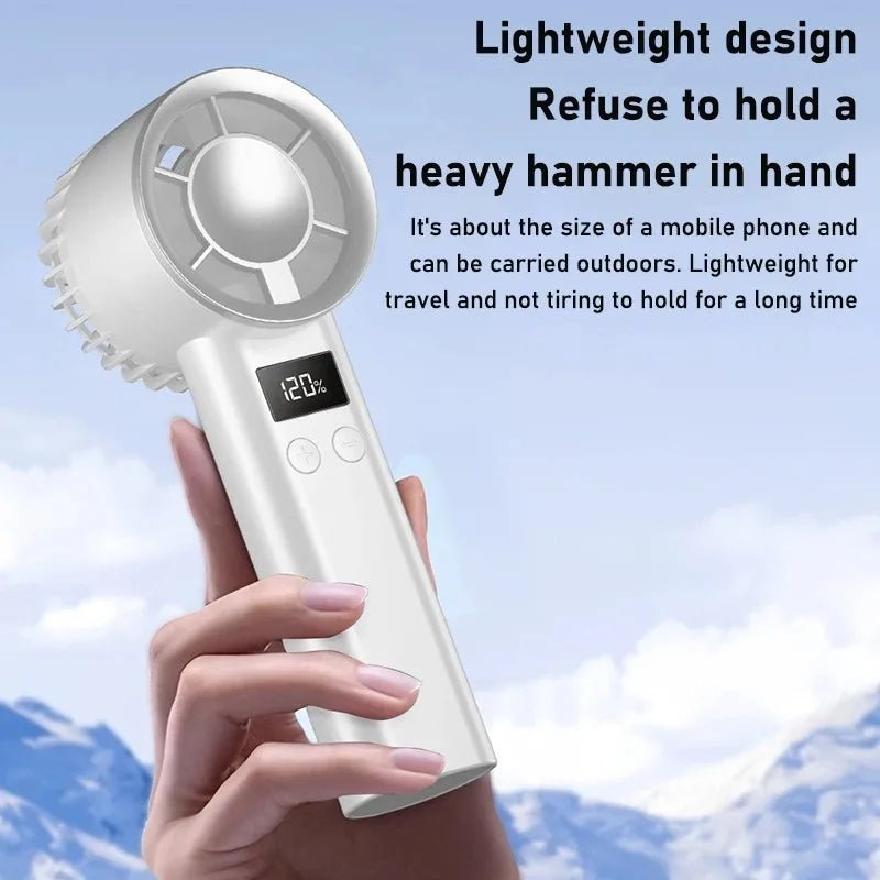 Ventilateur portable sans pales, rechargeable par USB - heuremarket