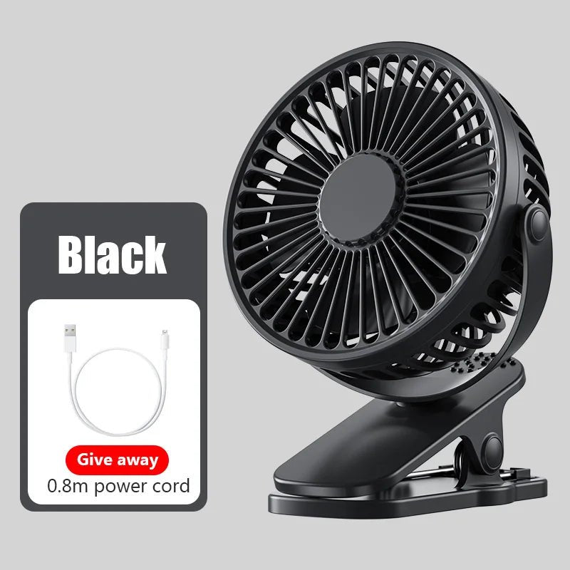 Portable Mini Hand Clip Fan USB - heuremarket