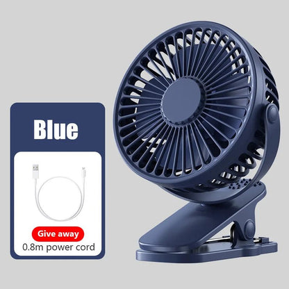 Portable Mini Hand Clip Fan USB - heuremarket