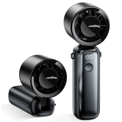 Ventilateur turbo 5000 mAh rechargeable - heuremarket